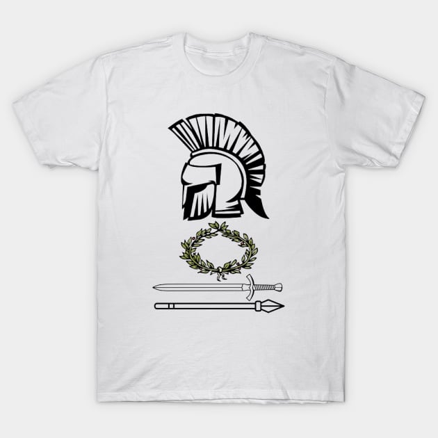 Sparta T-Shirt by Miljkovic04